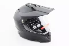 Шолом кросовий BLD-819-7, Чорний матовий, S