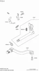 Spring,change lever (K9208-11275-000)