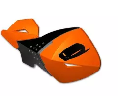 Захист рук пластик UFO PM01647127, Помаранчевий/Чорний