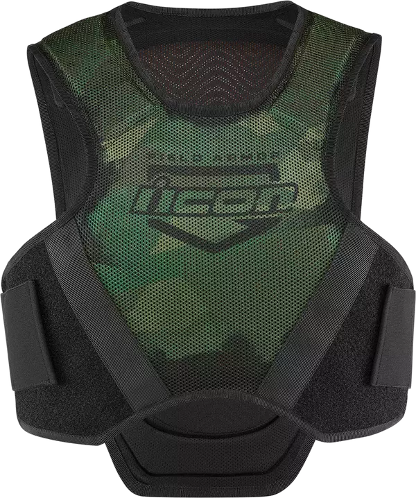 Захисний жилет ICON Field Armor Softcore, Чорний/Зелений, M, S