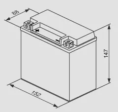 Акумулятор BOSCH 0092M60180 12Ah 200А