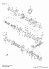 Bearing rm-z250/k7- (09262-20147-000)