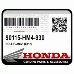 Болт с фланцем BOLT, FLANGE, 8X12 (90115-HM4-930)