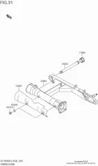 Bolt socket 6x10 vz1 (K9215-30411-000)