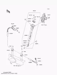 Ковпачок-гальма KX125-M1 (430261086)