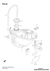 Cap, fuel filler rm2 (44210-37F00-000)