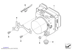 Резиновый демпфер (34517691928)