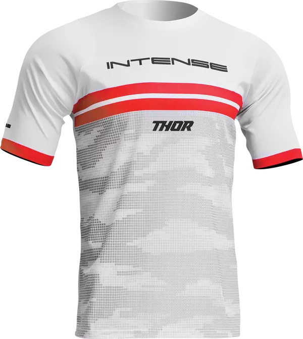 Футболка THOR Intense Assist Decoy, Сірий/Білий, XS