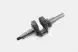 Колінвал м/б 168F/170F (6,5/7Hp) (під шпонку, d20mm) (з шестернями), (Китай)