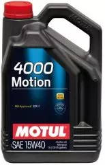 Олива моторна Motul 4000 MOTION SAE 15W-40 мінеральна 5л
