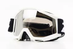 Окуляри кросові 100% затемнене скло, Білий