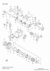 Pin rm125/k3- (09261-03017-000)