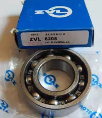 Підшипник колінвала 6205-2RS 25*52*15 (к-л Suzuki AD100, Yamaha AEROX, BWS 100, GR.AXIS, ІЖ), (ZVL Словаччина), (#VCH)