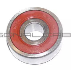 Підшипник колінвала 6303-2RS 17*47*14 ( GY6 50, ред-р Suzuki AD50, колесо ZUBR), (VDK)