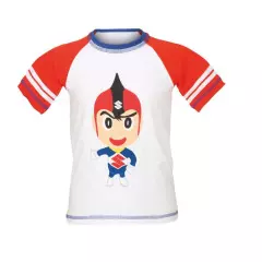 Футболка дитяча t-shirt suzukid (990f0-ftc04-00m), Білий/Червоний, M