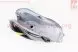 Бак паливний Viper-125-150J під круглу кришку бака під паливний кран на болти під датчик паливний чорний (Китай) - Фото 3