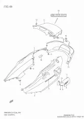 Cover,frame center a (47311-10G01-YHF)