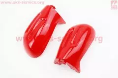 Пластик захист для рук лівий та правий комплект 2шт червоний GRAND PRIX (Китай)
