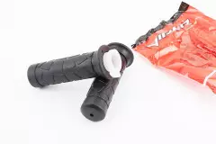 Рукоятка керма лів./пр. з вставкою, GY6-150 к-кт 2шт, (Viper), Чорний