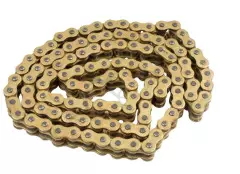 Ланцюг приводний 428-118H Honda CG150, Yamaha YBR125/RD/RDZ125 (жовта) (mod.A), (JING)