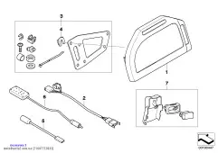 Жгут проводов комбинации приборов (71607723833)