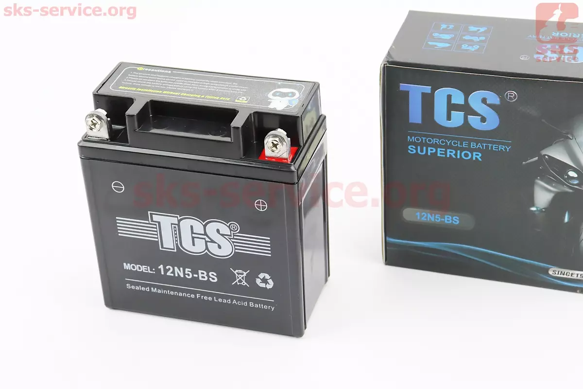 Акумулятор TCS 12N5-BS 12V5Ah Active