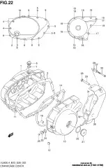 Cover, secondary vl8 (11361-41F00-000)