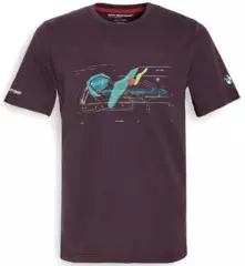 DC Roadster T-Shirt Aubergine 4XL (76617923118)