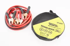 Дроти пускові 200А/12V, 2,5 м 81-0122, (MASTERTOOL)