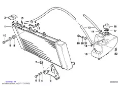 Шланговый зажим (17112345069)