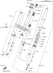 Захисна кришка передньої вилки (4PU-2331G-00-00)