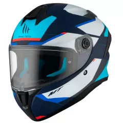 Шолом MT Targo S KAY, Синій матовий/Білий, XXS