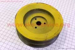 Шків ведений D=125мм під шліць Z=19 (два пази під ремень SPB) (Китай)