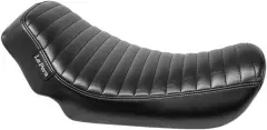 Сидіння переднє Le Pera Streaker Solo 06‑17 FXD/FXDWG класичний рядок (0803-0596), Чорний
