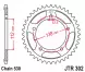 Зірка задня JT Sprockets JTR302.45