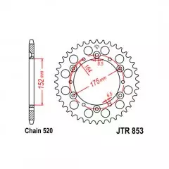 Зірка задня JT Sprockets JTR853.47