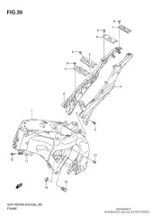 Bridge,sseat rail gs (42750-37H00-000)