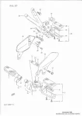 Cushion,pillion foot (43542-26D01-000)