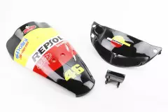 Пластик комплект фарбований 5 деталей, TUNING (можливі незначні потертості) Honda DIO AF-34, (Китай)