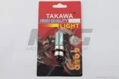 Лампа P15D-25-3 (3 уса) 12V 50/50W хамелеон райдужний mod:A блістер (TAKAWA)