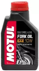 Олива для гідравлічної вилки Motul FORK OIL FACTORY LINE SAE MEDIUM синтетична 10W 1л