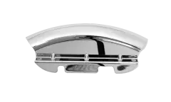 Нижній потрійний вітровий відбивач KURYAKYN Lower Triple Tree Wind Deflector (1804), Хром