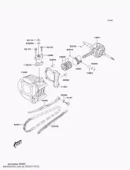 Штіфт,10X16 KVF300CCF (92043Y013)