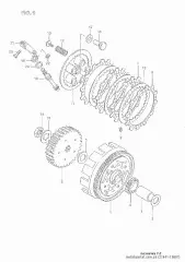Plate, clutch tu125/ (21441-13A01-000)