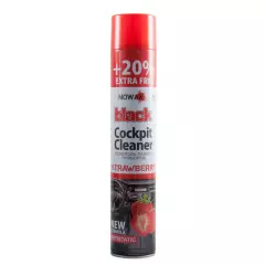 Поліроль панелі приладів NOWAX Cockpit Cleaner Spray Strawberry 750 мл.