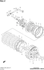Rod,clutch push (23111-24B00-455)
