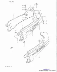 Spacer,seat tail cov (45537-04A00-000)