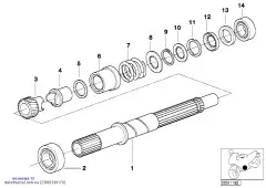 Стопорное кольцо (23002330174)