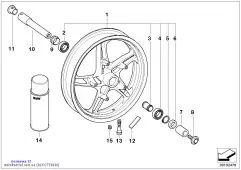 Цинковый противовес с клеящейся пленкой (36317720636)