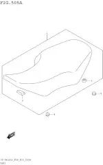 Cushion, seat mount (45141-07G00-000)